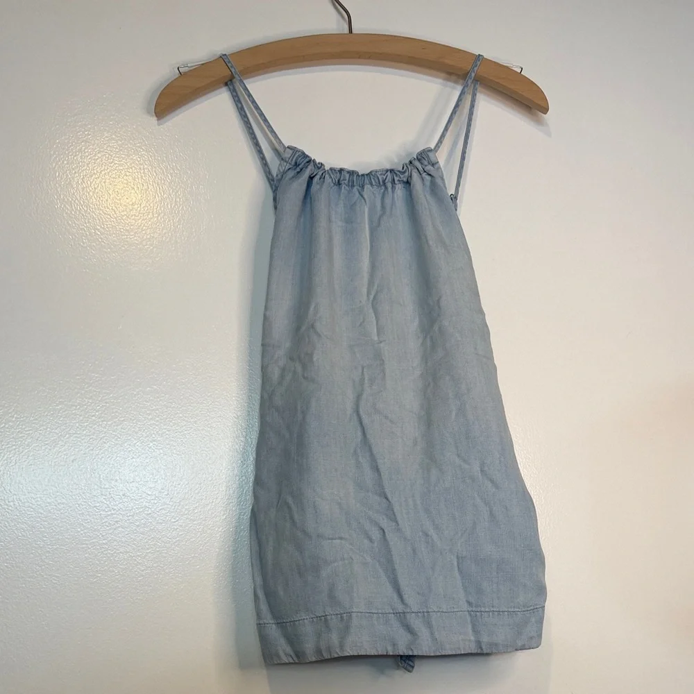 NEW Anthropologie Cloth & Stone Tie Back Halter Top - Picture 6 of 11